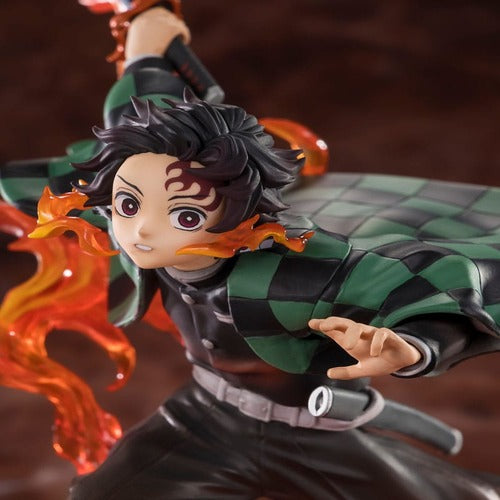 Demon Slayer: Kimetsu no Yaiba statuette PVC FiguartsZERO Kamado Tanjiro (Kyojuro Rengoku's Sword Guard Ver.) 19 cm