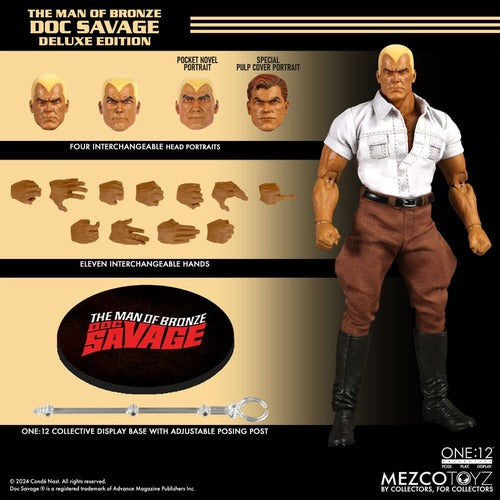 Doc Savage figurine 1/12 Doc Savage Deluxe Edition 18 cm