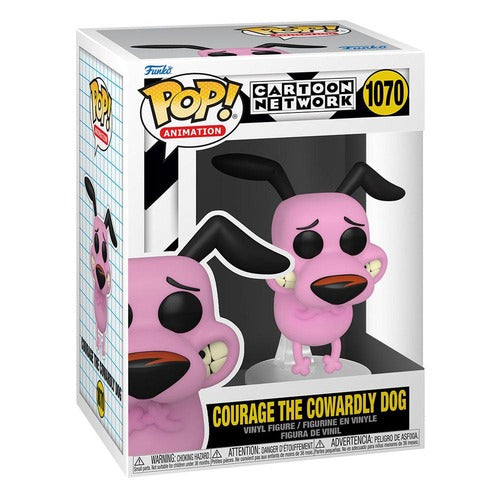 Courage, le chien froussard POP! Animation Vinyl figurine Courage 9 cm
