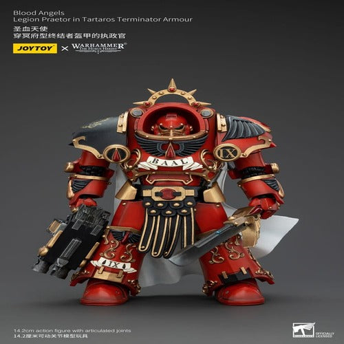 Warhammer The Horus Heresy figurine 1/18 Blood Angels Legion Praetor in Tartaros Terminator Armour 14 cm