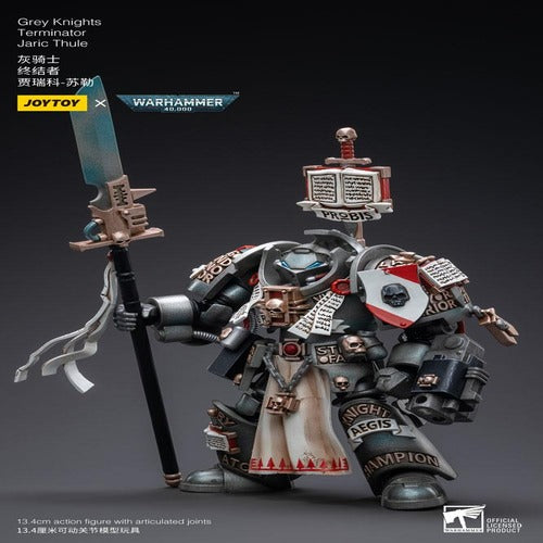 Warhammer 40k figurine 1/18 Grey Knights Terminator Jaric Thule 13 cm