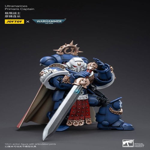Warhammer 40k figurine 1/18 Ultramarines Primaris Captain 12 cm