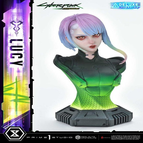 Cyberpunk: Edgerunners Real Elite Masterline Series Statue 1/4 Lucy Deluxe Bonus Version 50 cm