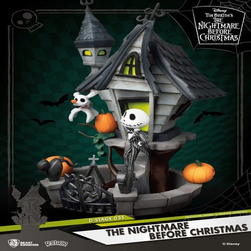 L´étrange Noël de Mr. Jack diorama PVC D-Stage Jack's Haunted House 15 cm