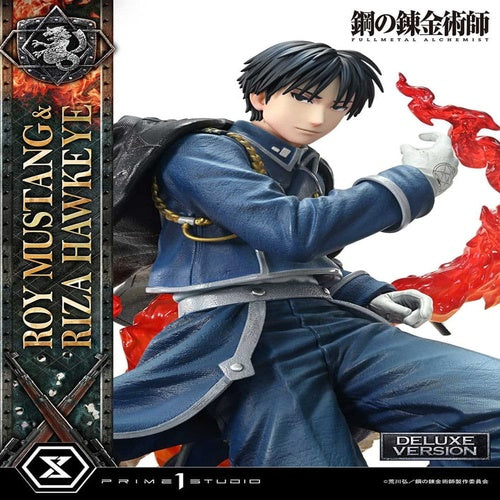 Fullmetal Alchemist Concept Masterline Statue 1/6 Roy Mustang & Riza Hawkeye Deluxe Bonus Version 50 cm