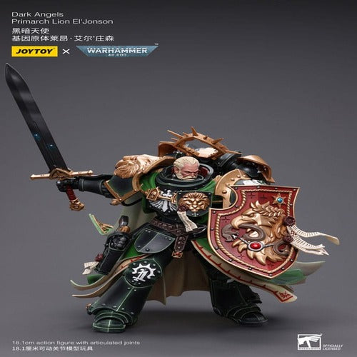Warhammer 40k figurine 1/18 Dark Angels Primarch Lion El' Jonson 18 cm Reproduction