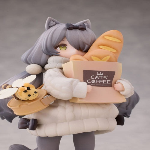 Decorated Life Collection statuette PVC Tea Time Cats - Cat Town Bakery Staff & Customer Set 12 cm