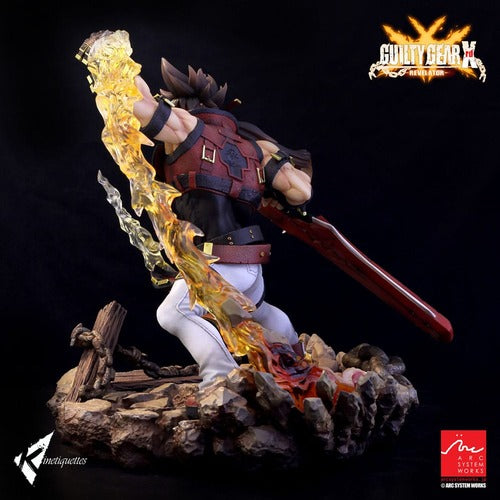 Guilty Gear Xrd Revelator diorama Sol Badguy - The Bounty Hunter 26 cm