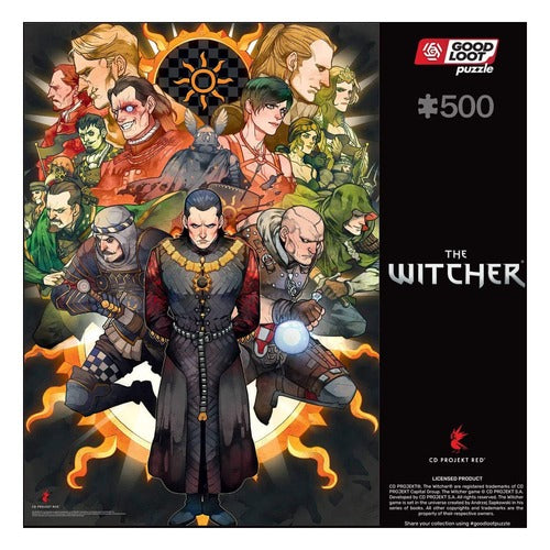 The Witcher puzzle Gaming Nilfgaard (500 pièces)