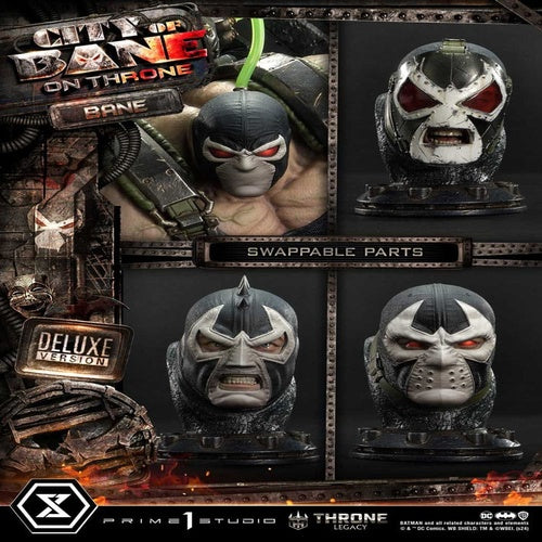 DC Comics Throne Legacy Collection Statue 1/4 Batman Bane on Throne Deluxe Bonus Version 61 cm