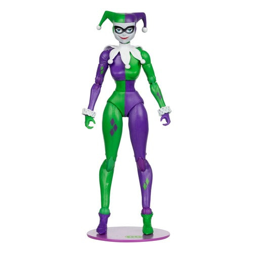 DC Multiverse figurine Harley Quinn (DC Classic) Jokerized (Gold Label) 18 cm