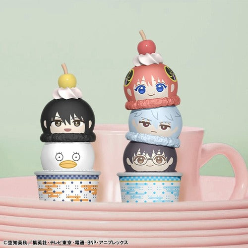Gintama Tsumichen Stack up & Change Sammelfiguren 8 cm Sortiment (6)