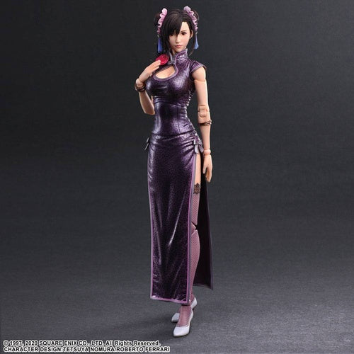 Final Fantasy VII Remake Play Arts Kai figurine Tifa Lockhart Sporty Dress Ver. 25 cm