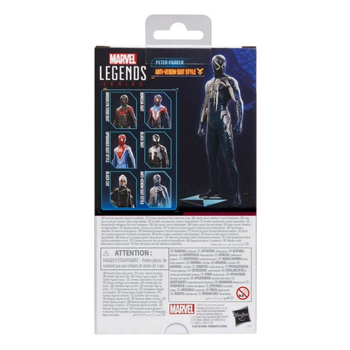 Spider-Man 2 Marvel Legends Gamerverse figurine Peter Parker (Anti-Venom Suit Style) 15 cm