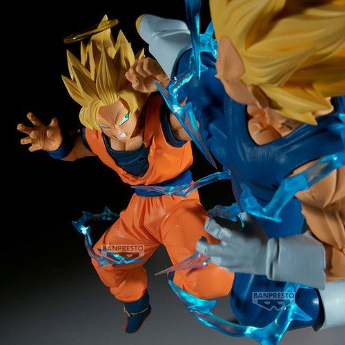 Dragon Ball Z statuette PVC Match Makers Super Saiyan 2 Son Goku (vs Majin Vegeta) 15 cm
