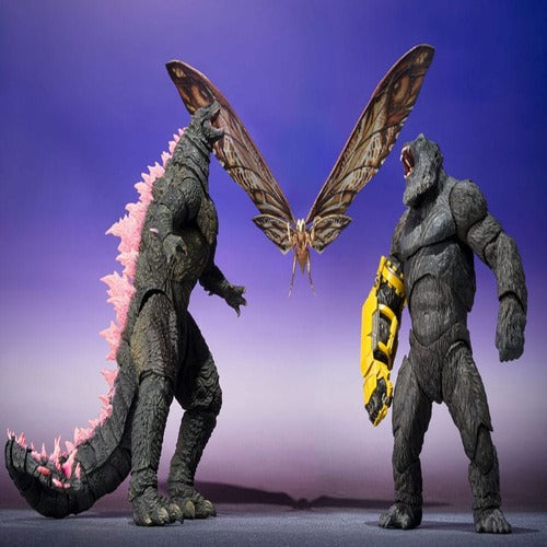 Godzilla x Kong: The New Empire S.H. Monster Arts Actionfiguren 2er-Pack Suko & Mothra