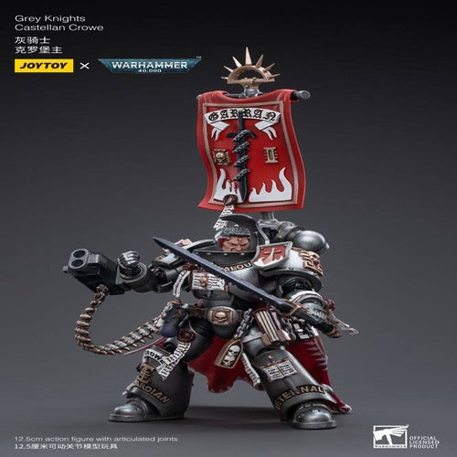 Warhammer 40k figurine 1/18 Grey Knights Castellan Crowe 12 cm