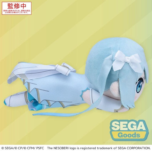 COLORFUL STAGE! The Movie: A Miku Who Can't Sing peluche Nesoberi Lay-Down Hatsune Miku Unshuttered Sekai 16 cm