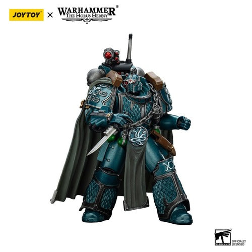 Warhammer The Horus Heresy figurine Alpha Legion Exodus The One who is Many With Sniper Rifle And Power Dagger 20 cm