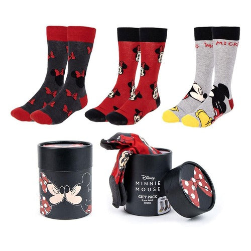 Disney pack 3 paires de chaussettes Minnie 2 36-43