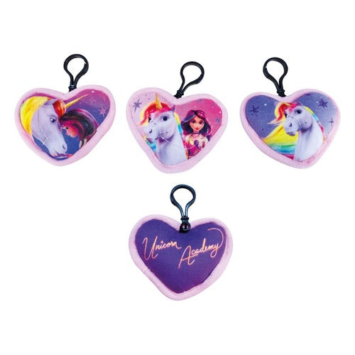 Unicorn Academy assortiment porte-clés peluche Mini Cushion (12)