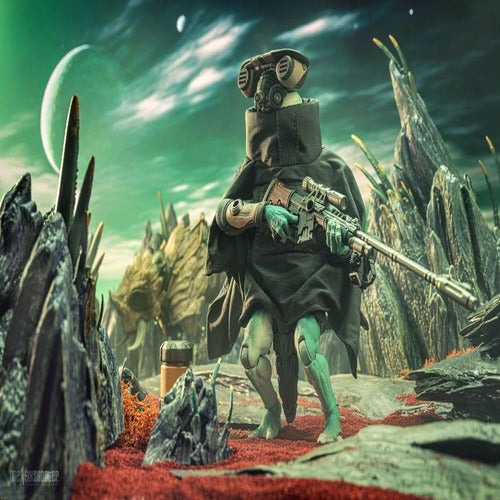 Cosmic Legions: OxKrewe Book Two Harrow Zone figurine AhgCha (Deluxe) 18 cm