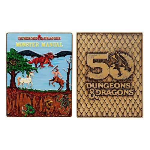 Dungeons & Dragons Metallbarren 3er-Set 50th Anniversary 1st Edition Book Cover