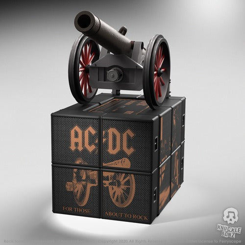 AC/DC Rock Ikonz On Tour Statuen Cannon "For Those About to Rock"