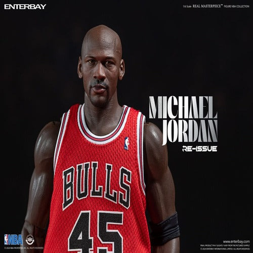 NBA Collection figurine Real Masterpiece 1/6 Michael Jordan I'm Back Edition Limited 30 cm