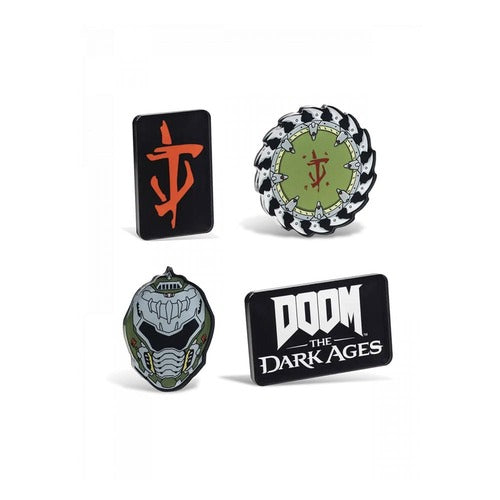 Doom The Dark Ages Kit d'aimants Icons