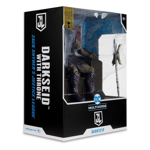 Zack Snyder's Justice League DC Multiverse figurine Mega Darkseid with Throne (Gold Label) 24 cm