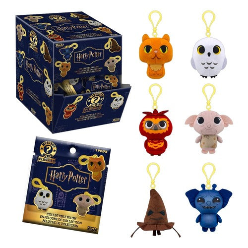 Harry Potter présentoir porte-clés peluche Mystery Minis 5 cm (12)