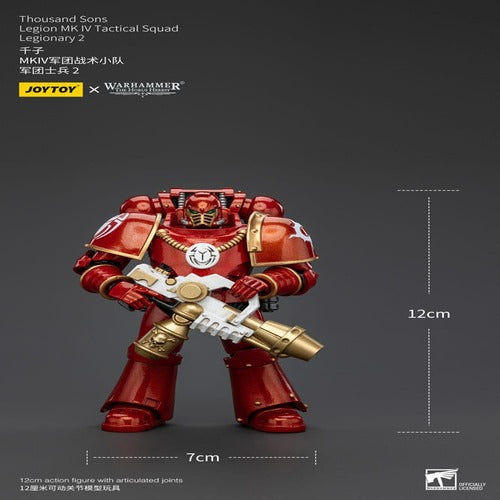 Warhammer The Horus Heresy figurine 1/18 Thousand Sons Legion MK IV Tactical Squad Legionary 2 12 cm