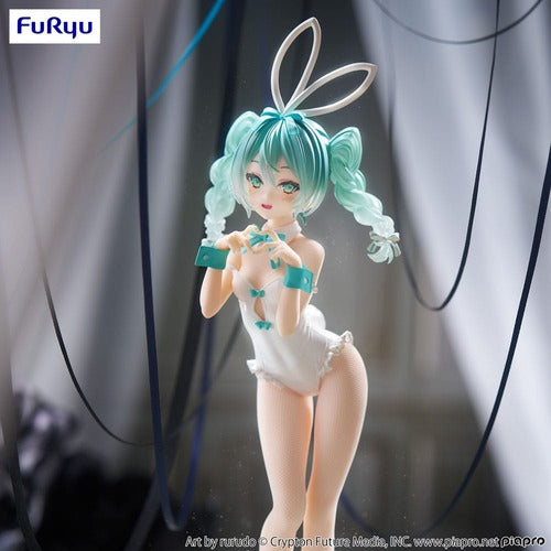 Hatsune Miku statuette PVC BiCute Bunnies Miku Rurudo White Color Ver. 27 cm