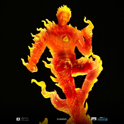 Fantastic Four statuette 1/10 Art Scale Human Torch 30 cm