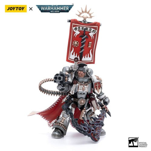 Warhammer 40k figurine 1/18 Grey Knights Castellan Crowe 12 cm