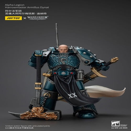 Warhammer The Horus Heresy figurine Alpha Legion Harrowmaster Armillus Dynat 20 cm