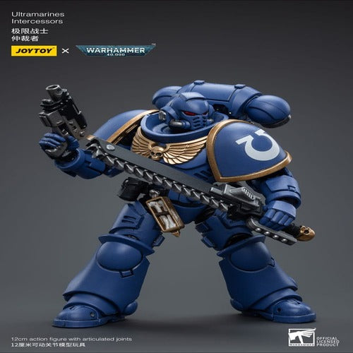 Warhammer 40k figurine 1/18 Ultramarines Intercessors 12 cm