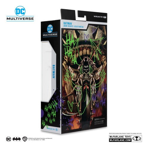 DC Multiverse figurine Batman (Dark Nights: Death Metal) Jokerized (Gold Label) 18 cm