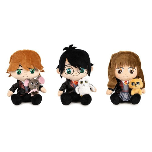 Harry Potter Plüschfiguren Set Sitting with Animals 25 cm Sortiment (12)