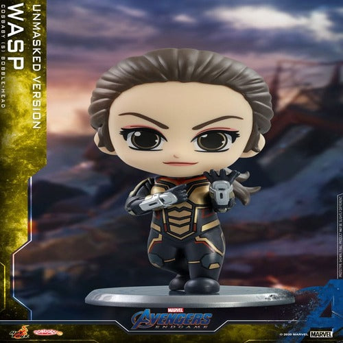 Avengers: Endgame figurine Cosbaby (S) The Wasp (Unmasked Version) 10 cm
