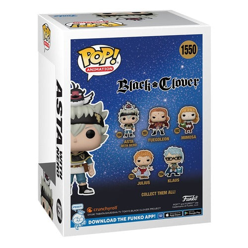 Black Clover POP! Animation Vinyl figurine Asta w/Nero 9 cm