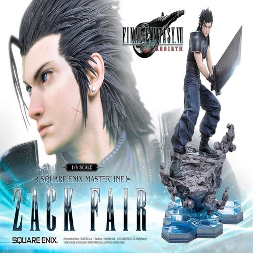 Final Fantasy VII Rebirth statuette 1/4 Zack Fair 57 cm