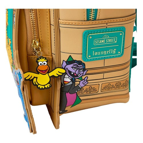 1, Rue Sésame Street by Loungefly Mini sac à dos Corner