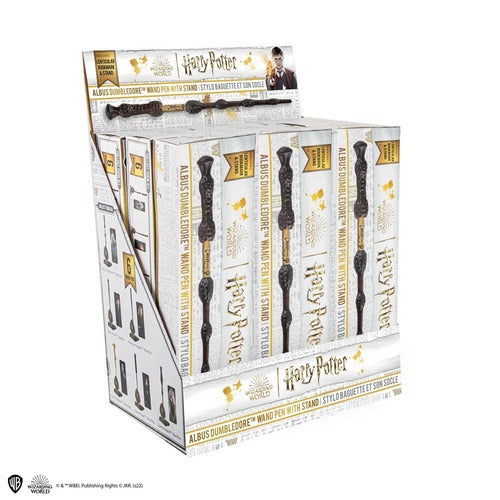 Harry Potter présentoir sets stylo à bille et porte plume baguette magique de Albus Dumbledore (9)