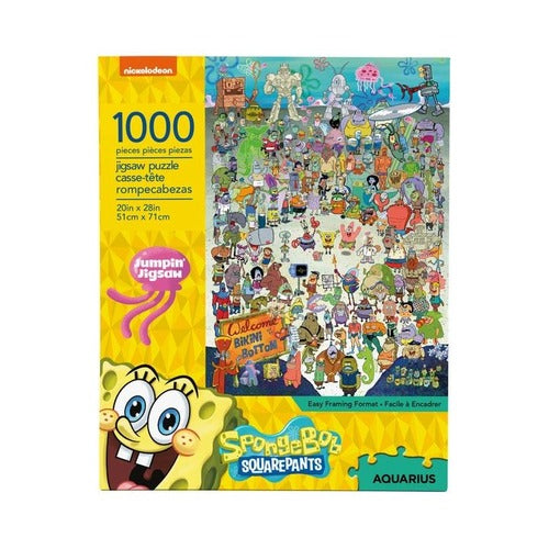 Bob l´éponge puzzle Cast (1000 pièces)
