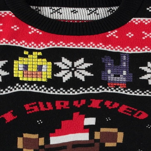 Five Nights at Freddy's Sweater Survived Five Nights (Christmas Jumper) (XL)
