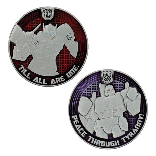 Transformers Generation 1 pièce de collection G1 Autobots vs Decepticons Limited Edition 4 cm