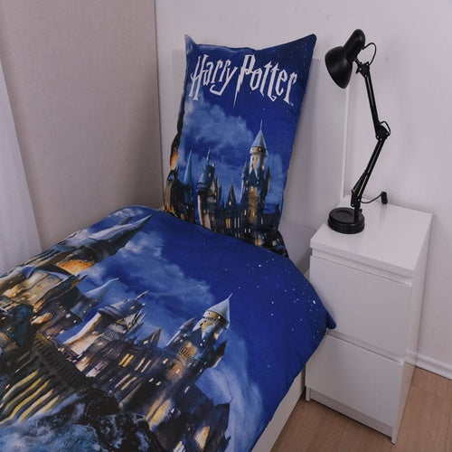 Harry Potter Bettwäsche Blau 135 x 200 cm / 80 x 80 cm