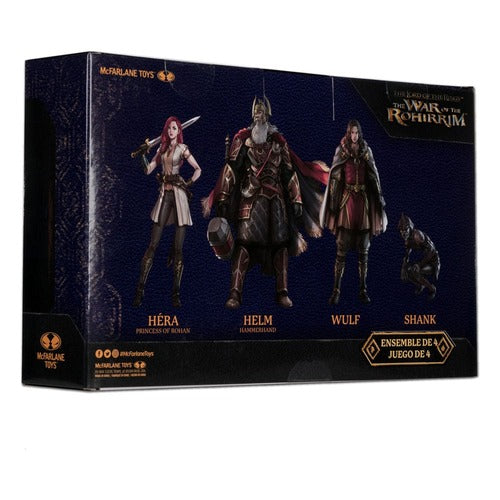 Der Herr der Ringe: Die Schlacht der Rohirrim Actionfiguren 4er-Pack 10 cm